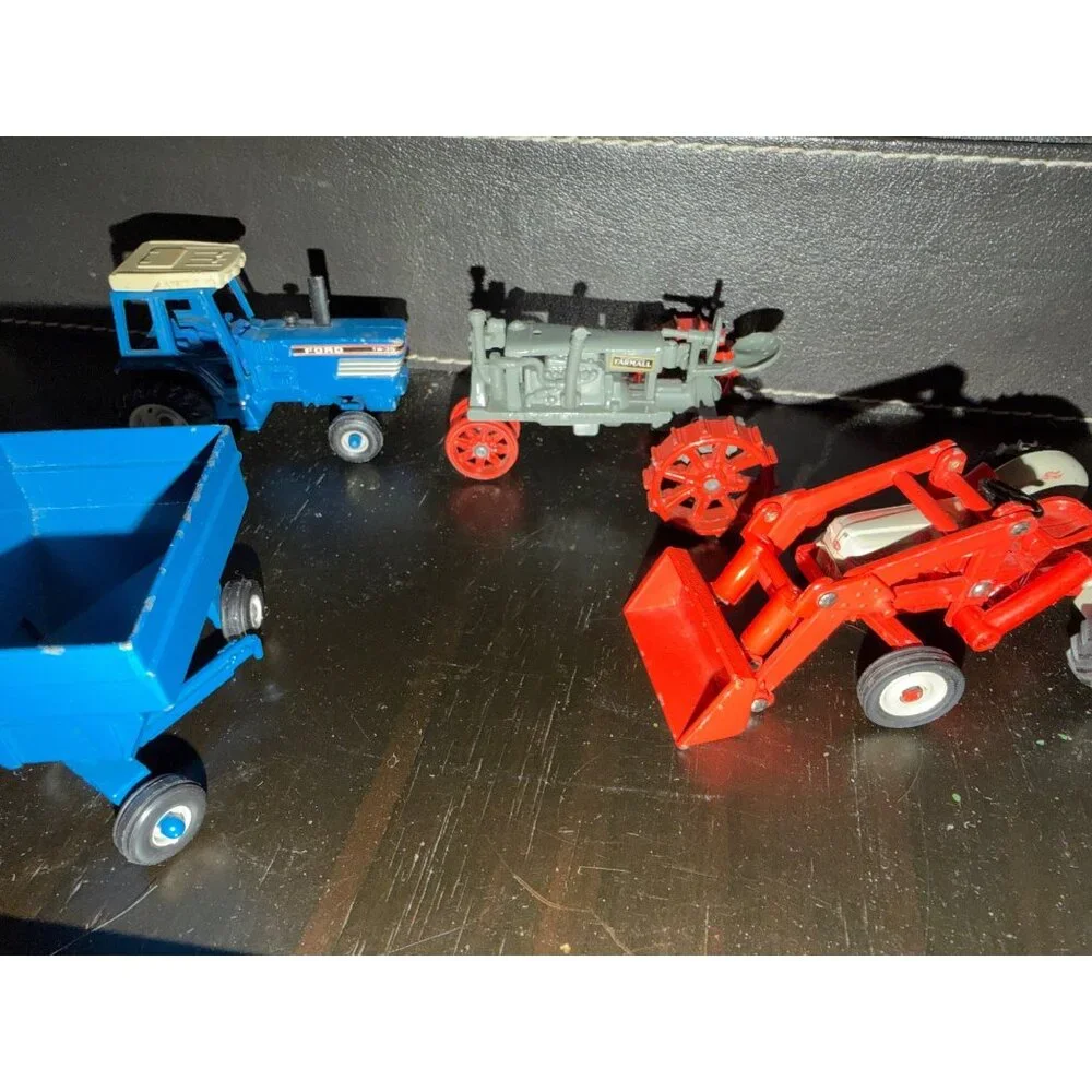 Farmall, Ford but blue have